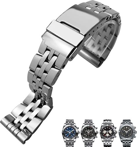 cinturino metallo breitling opaco|Cinturini online .